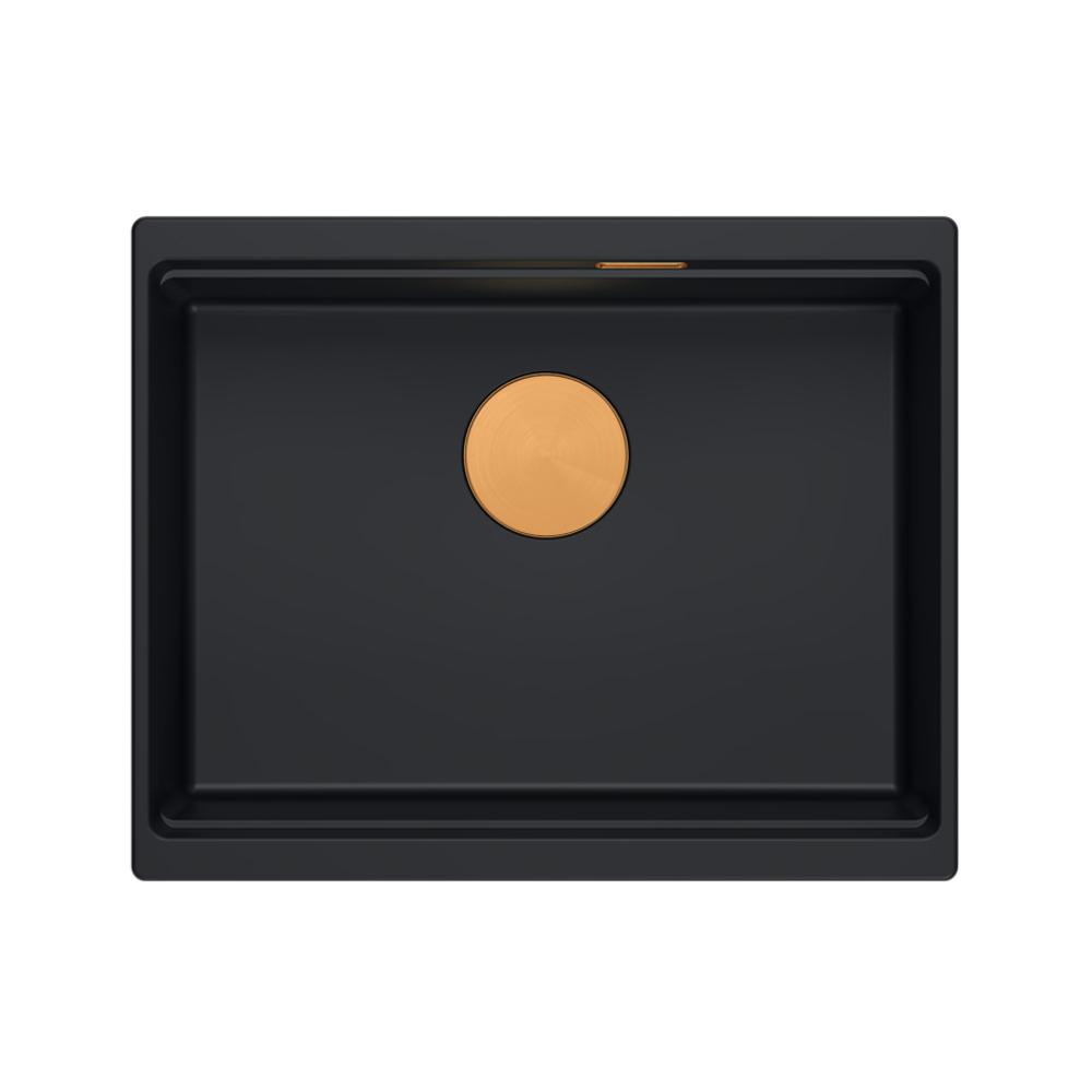 granito kriauklė Logan 100 Black