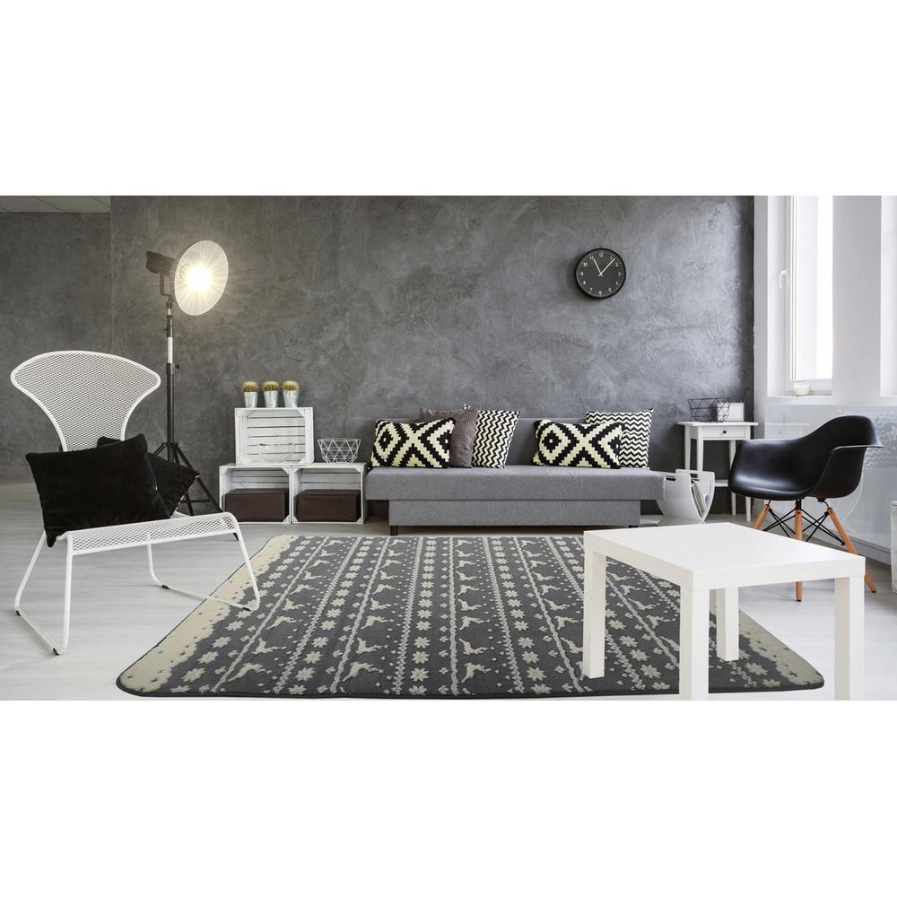 Dywan pluszowy Clover Bergen Grey