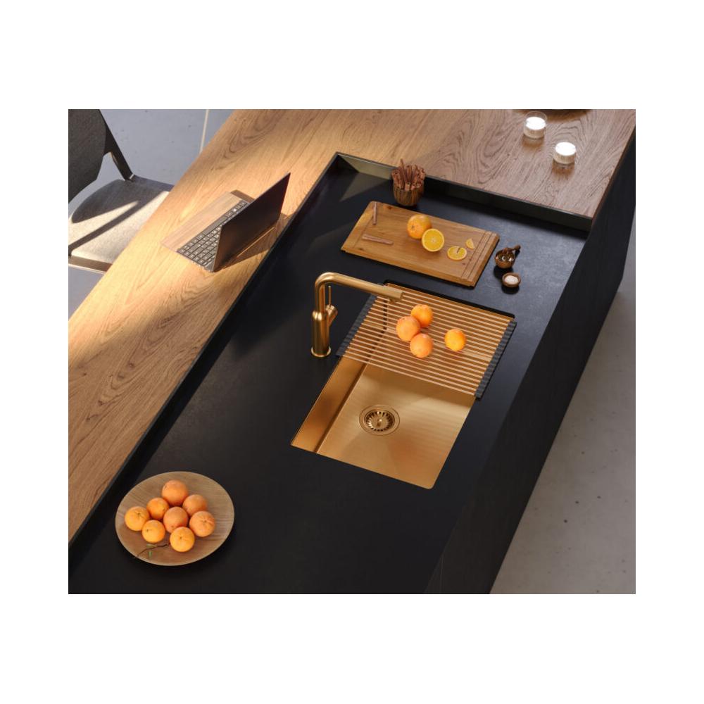 Pia de aço ANTHONY 80, cobre