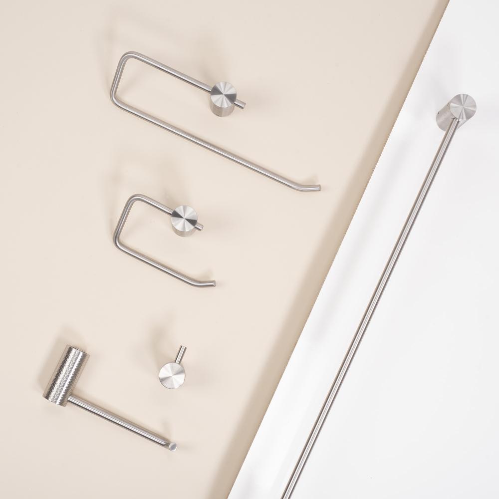 Toilet paper holder 9711 Prism Brush Nickle