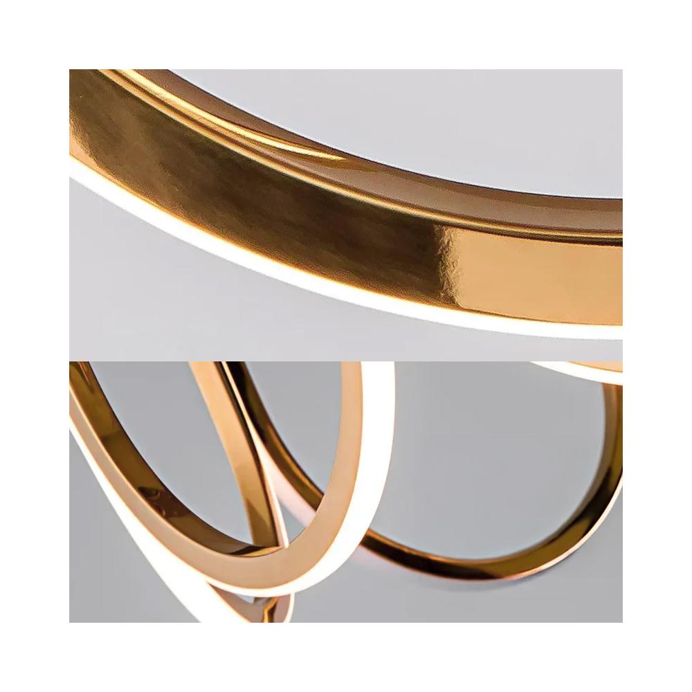 LED-Hängeleuchte APP1749-CP Gold