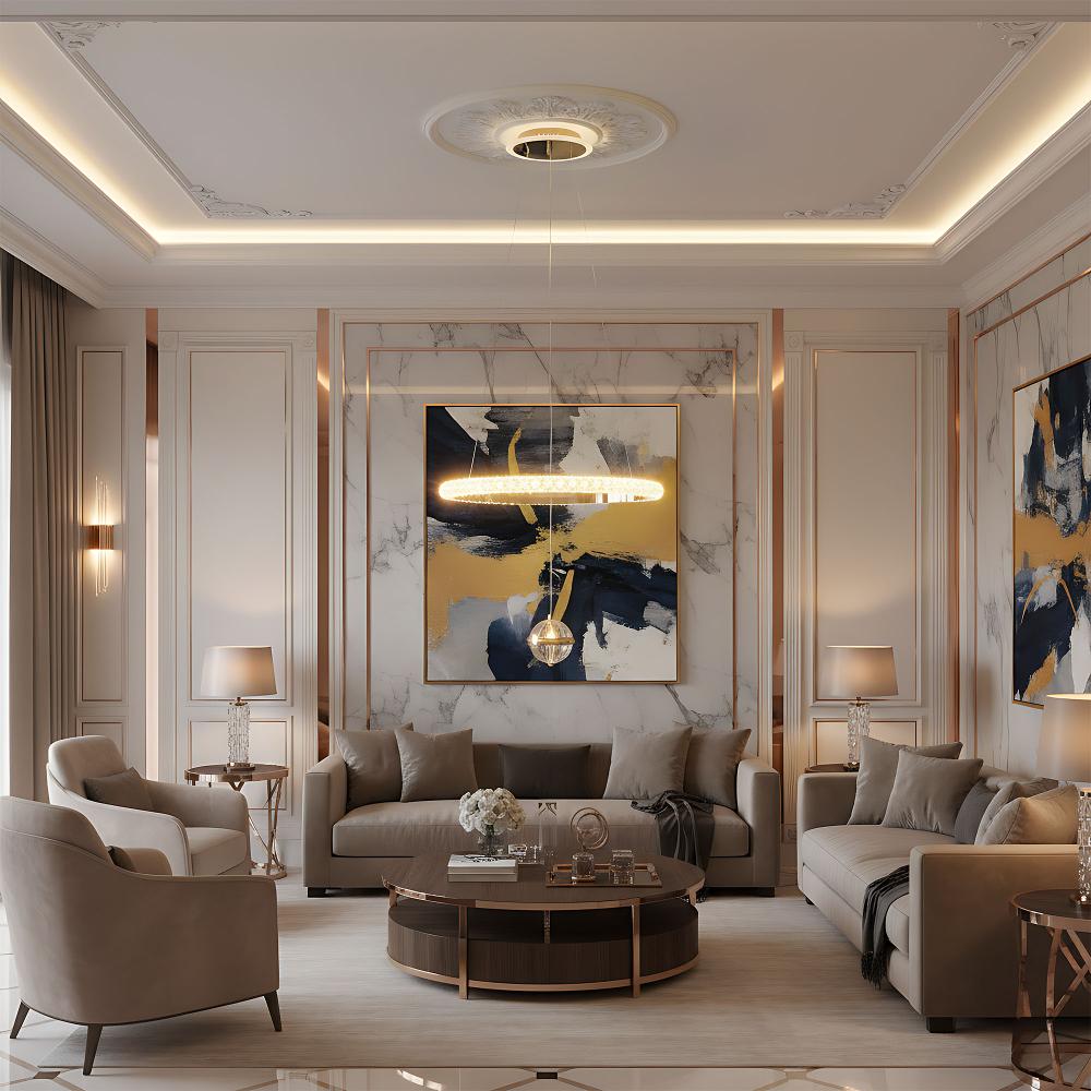 Deckenleuchte G142-CP 50cm GOLD