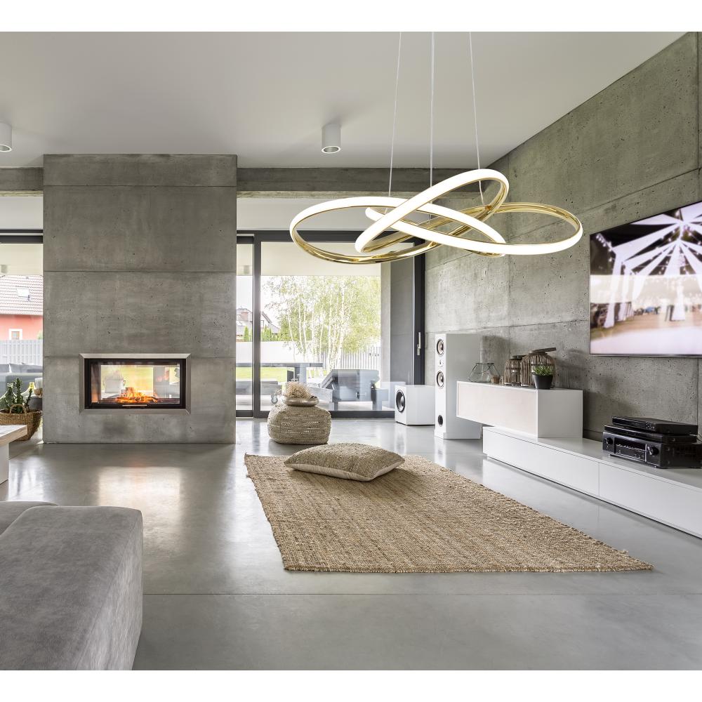 Lampe LED APP815-CP Node Gold