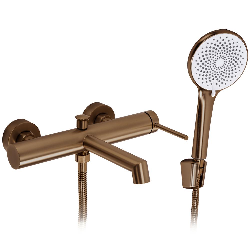 Fürdőkád csaptelep Rea Foss Copper Brush