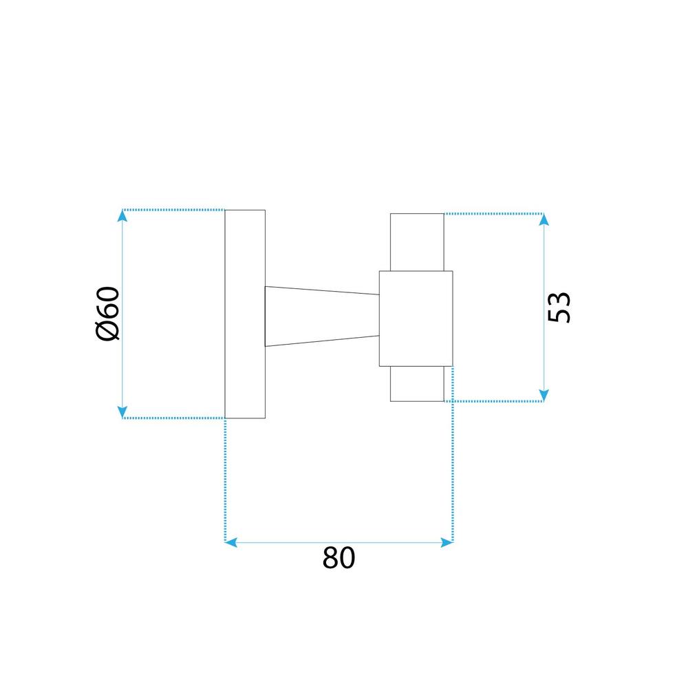 Vonios kabykla 16101 Aristo Brushed Nickle