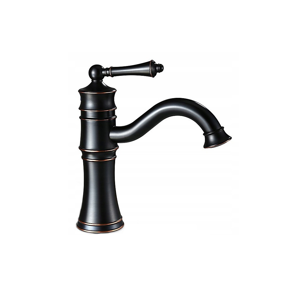 Rubinetto da bagno Rea Vintage Old Black Low