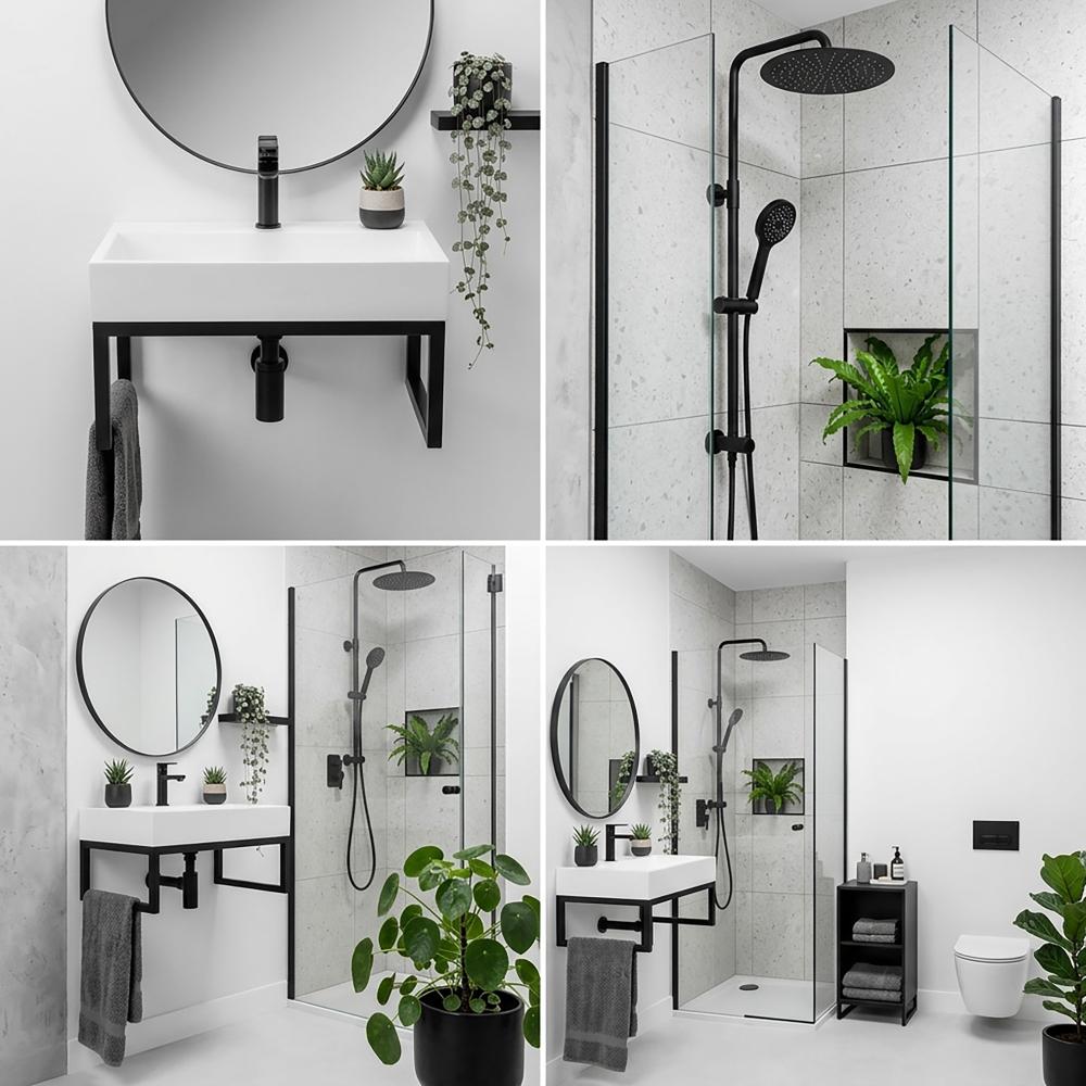 UMYWALKA KONGLOMERATOWA NABLATOWA GOYA 60cm + stelaż