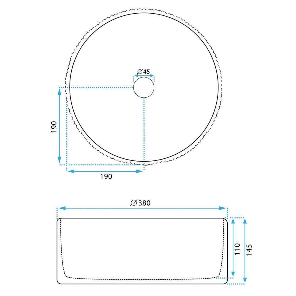 Set: Wall-hung toilet bowl + Countertop washbasin Rea Light Pink Matt