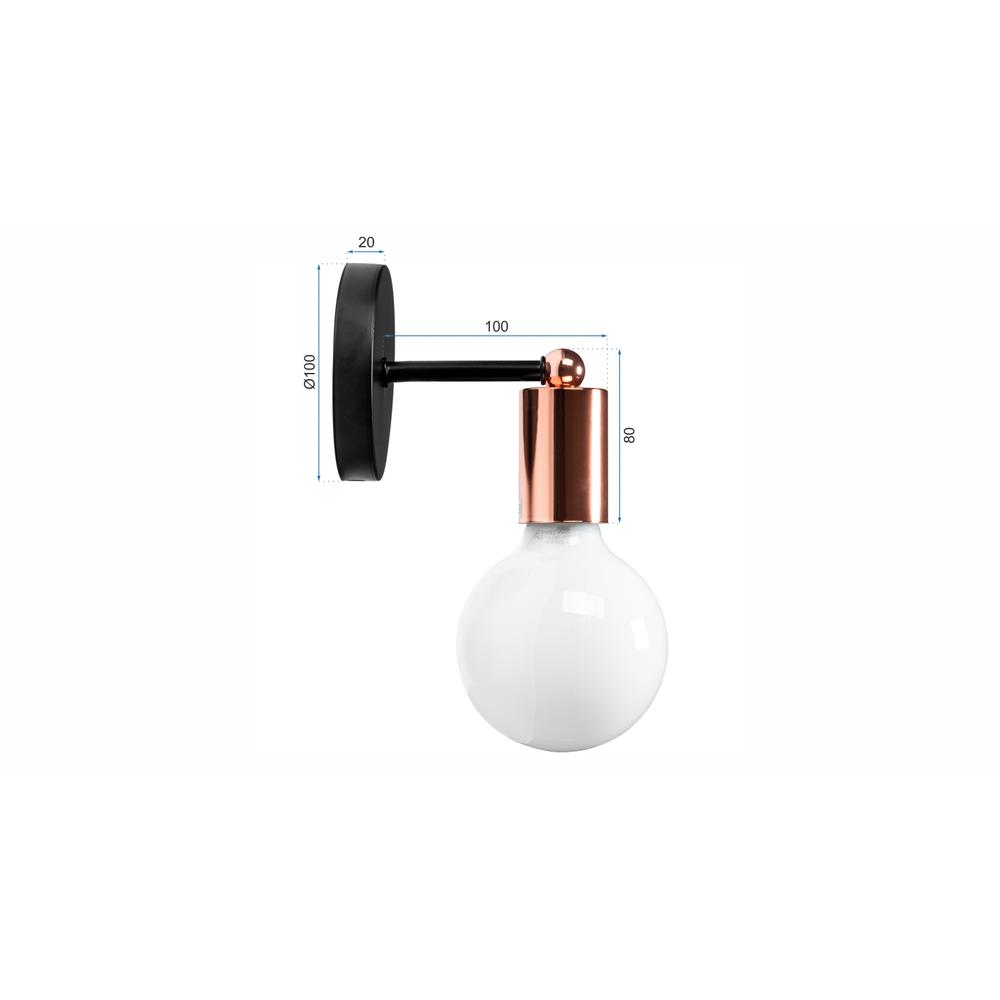 Wandlampe Rose Gold 392205