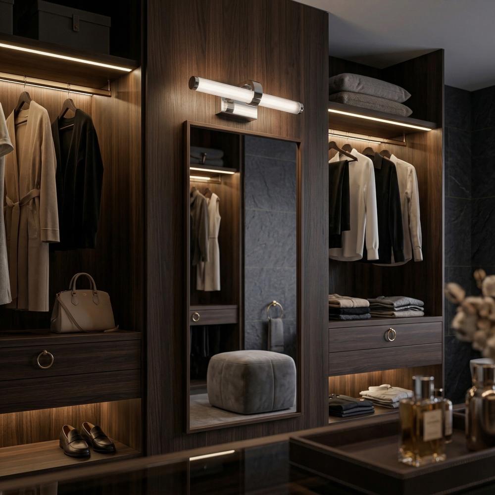 Kupaonska zidna LED lampa APP1881-1W 40cm CHROME