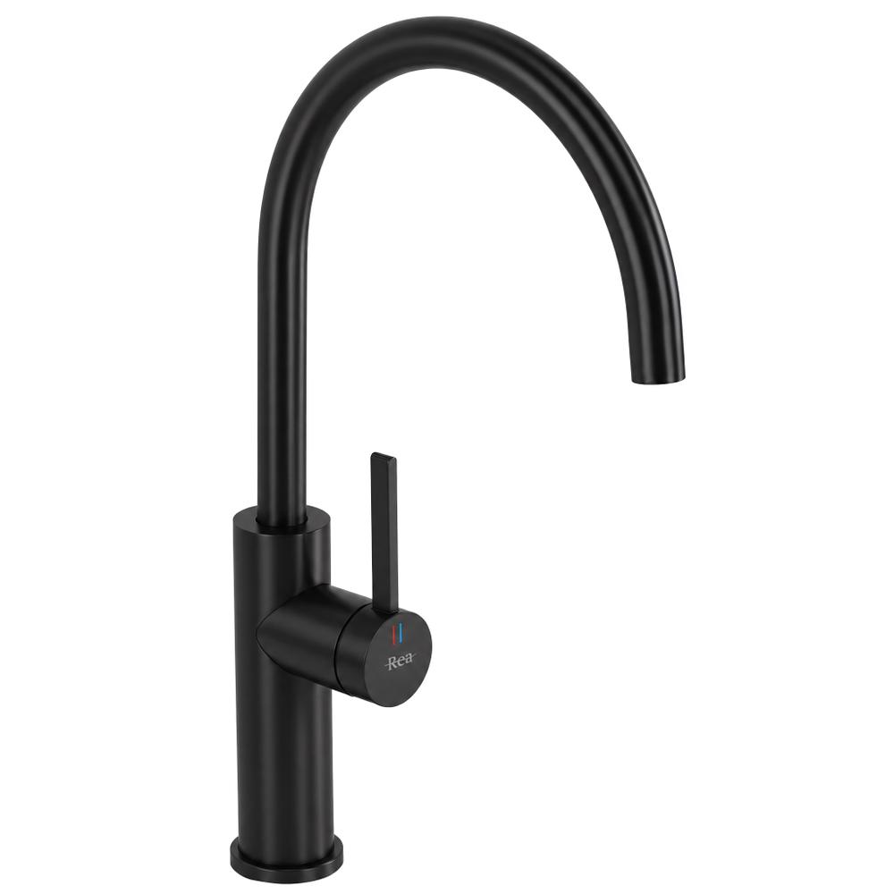 Смеситель кухонный REA Rivo Black