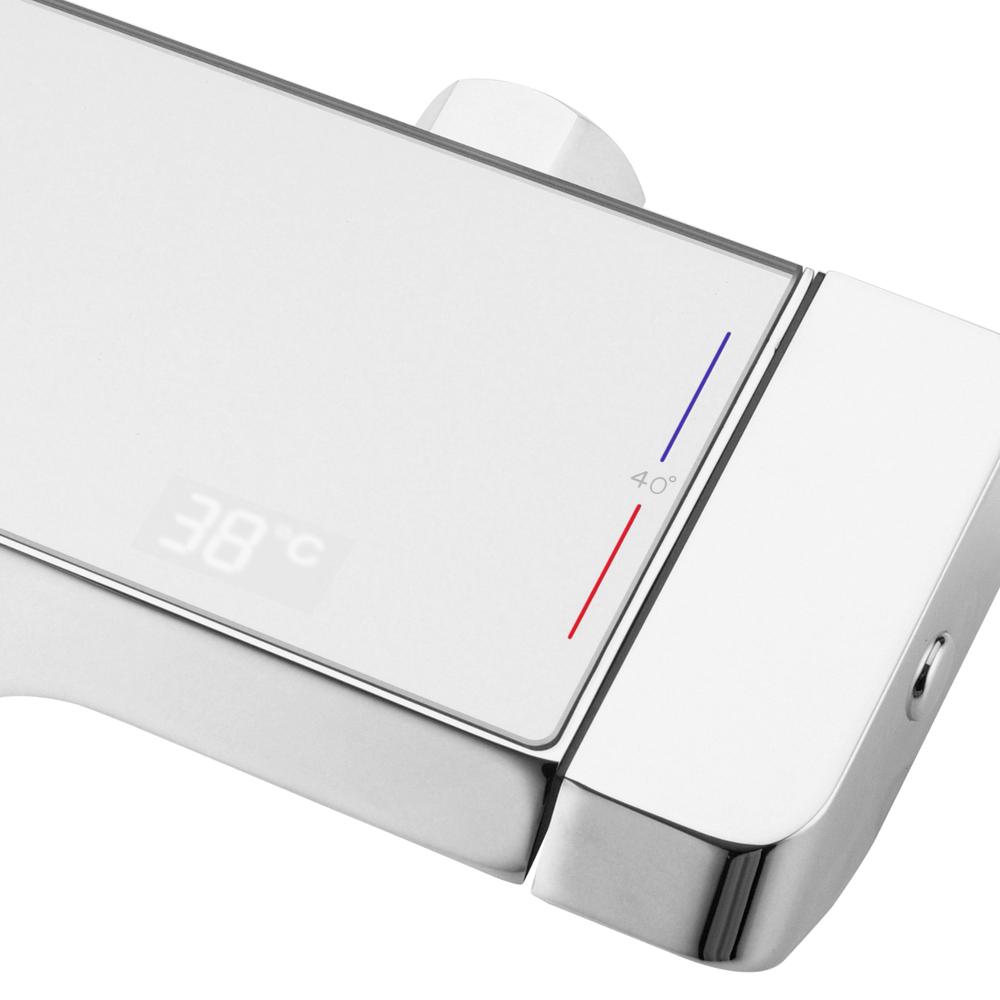 REA ROB Chrome dušas komplekts ar termostatu