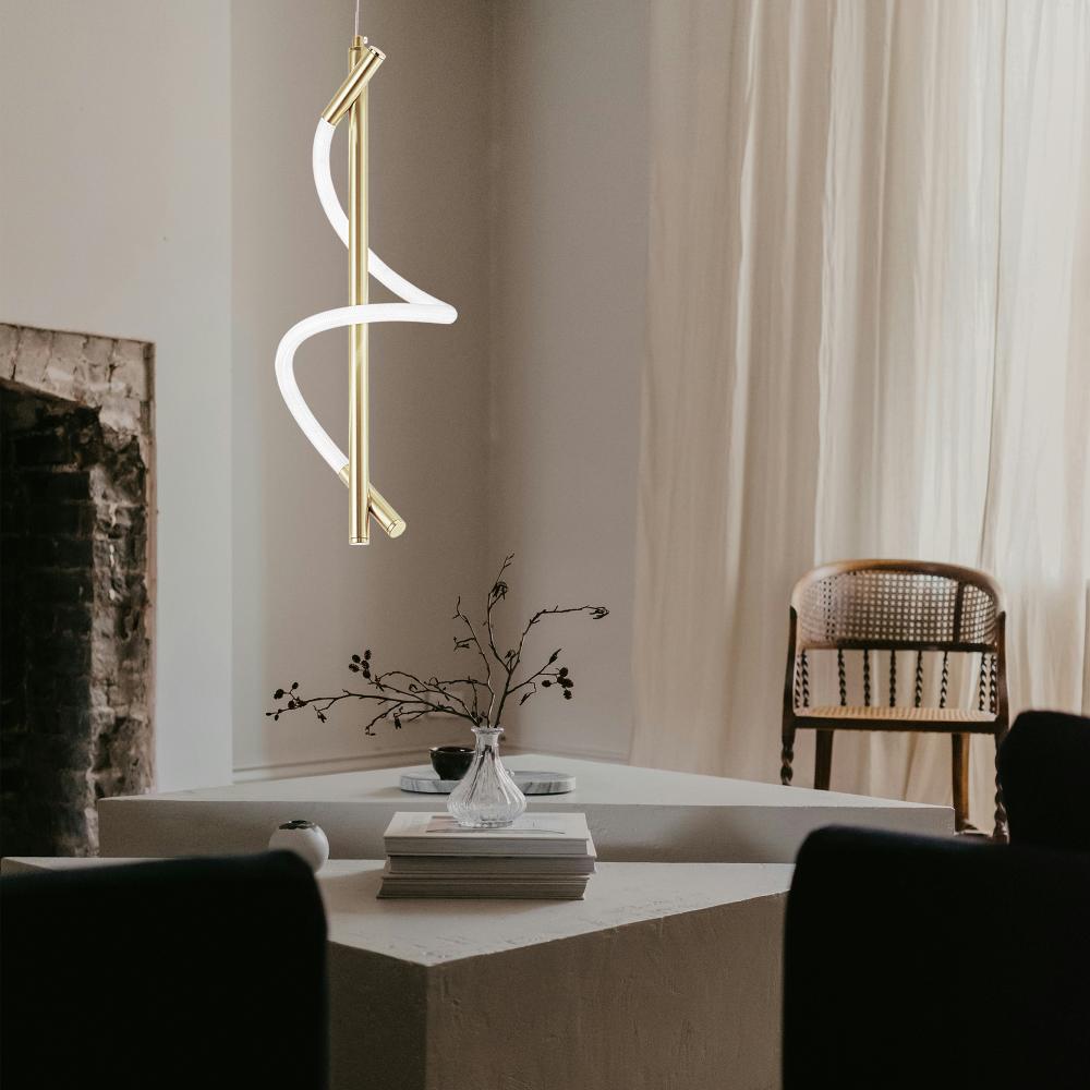 Lampe LED G015-CP Gold