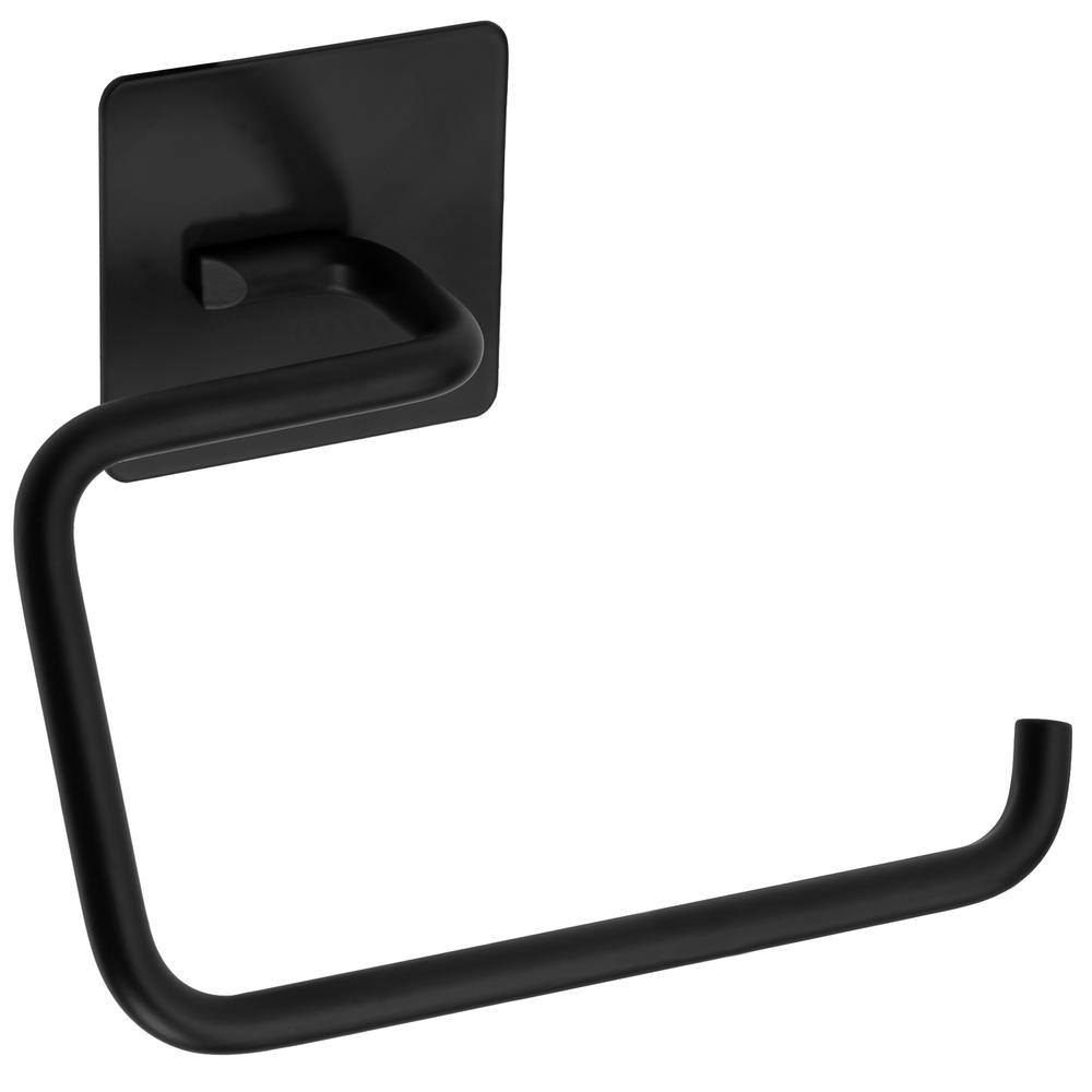 Toilet paper holder Black 322191A Moon