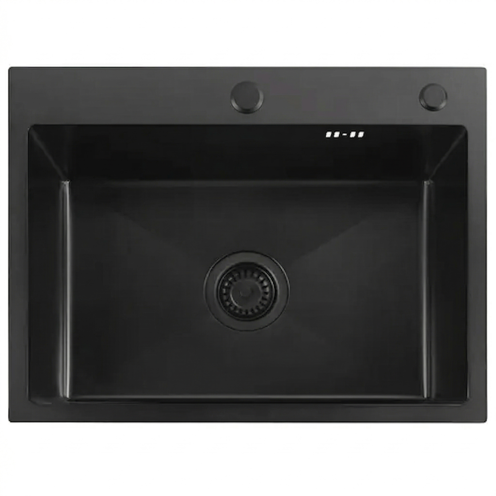 Lavello in acciaio Liam Black