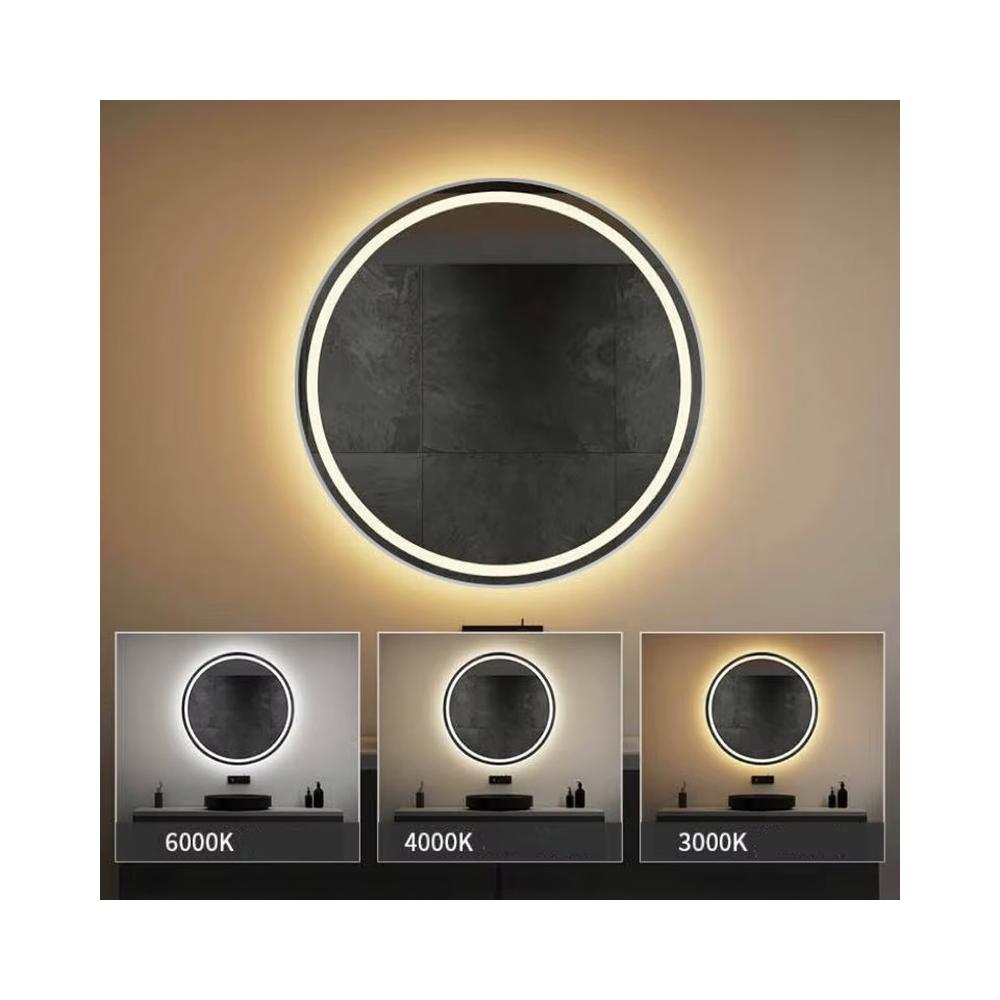 Zrkadlo LED 70cm MMJ BRUSH SILVER