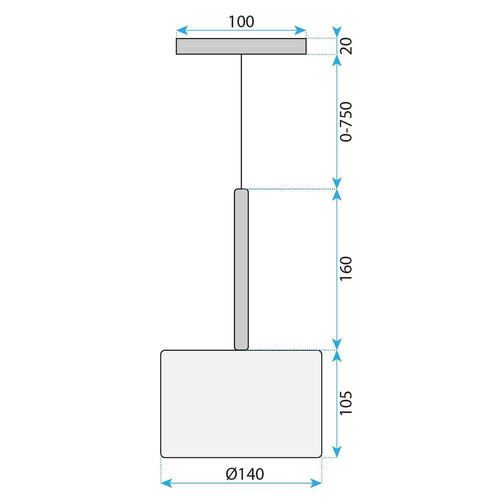 Deckenleuchte APP1698-1CP AMBER A