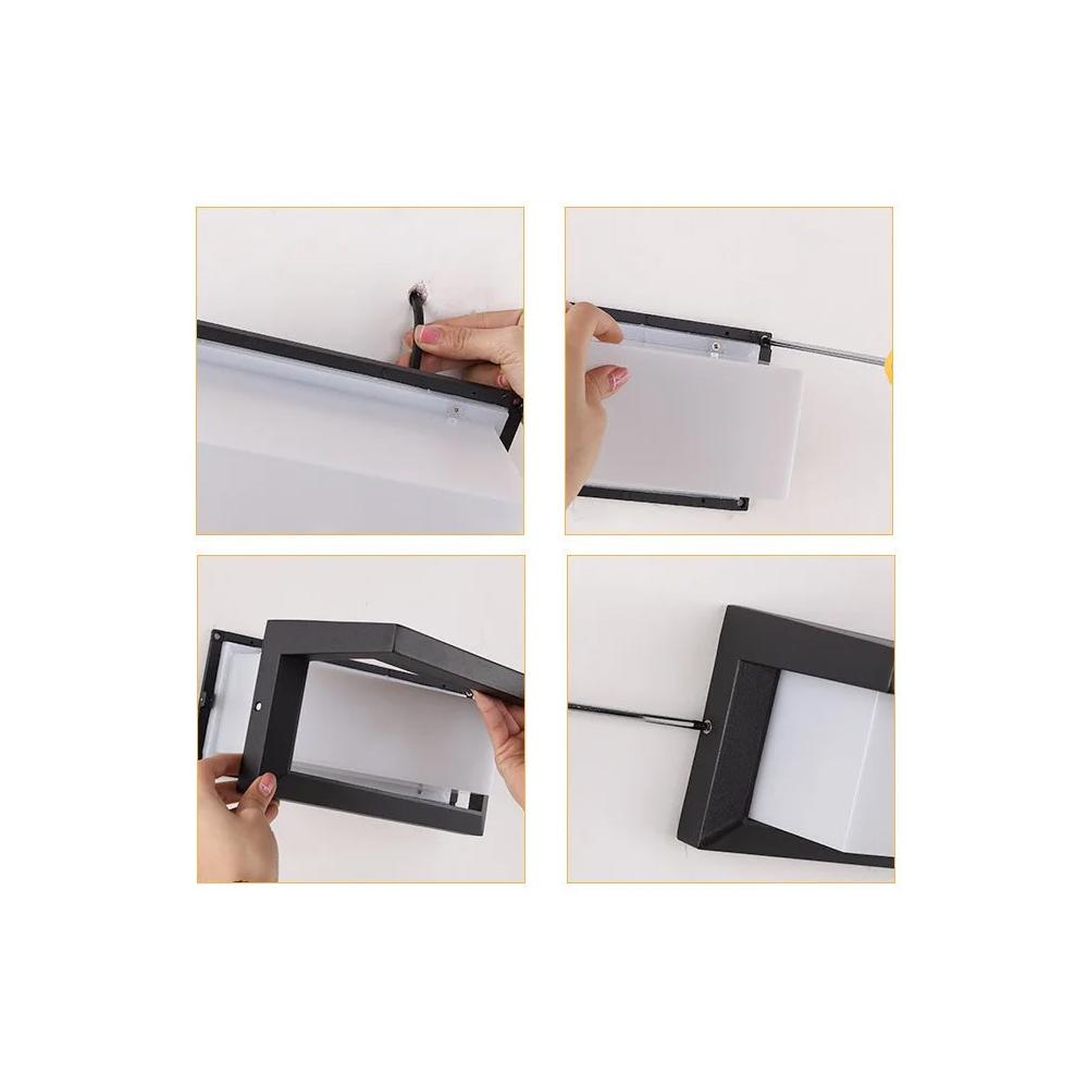 Wandlampe RSL015-1W Black