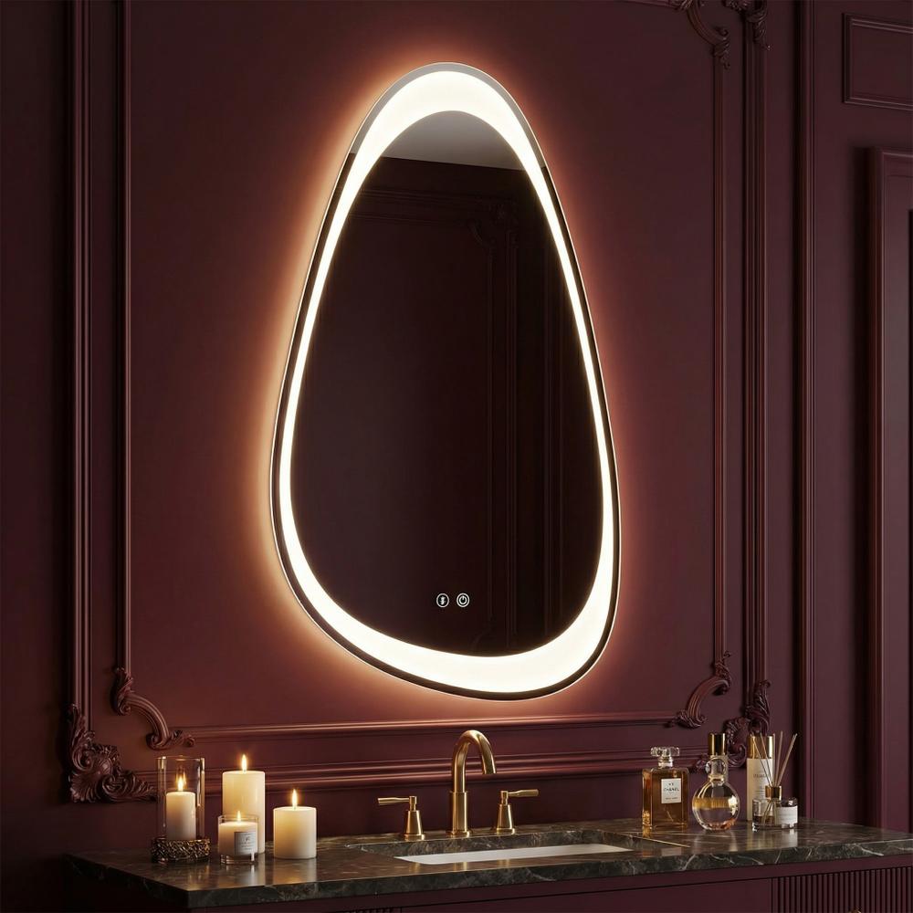 LUSTRO ŚCIENNE LED ART 90x50 cm