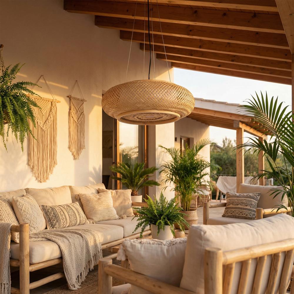 Lampa sufitowa wisząca boho APP1909-3CP 50 cm