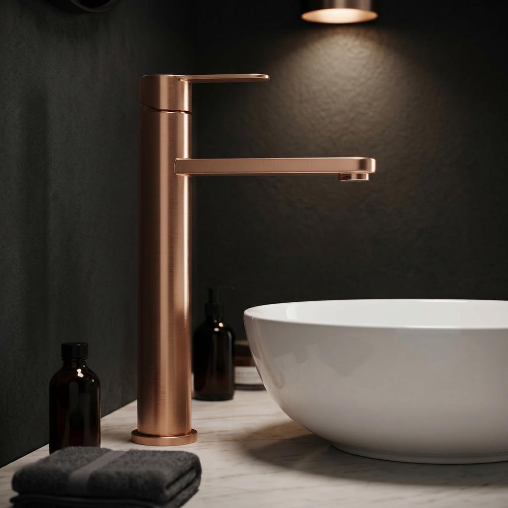 Kupaonska miješalica Rea Arcos Brush Copper