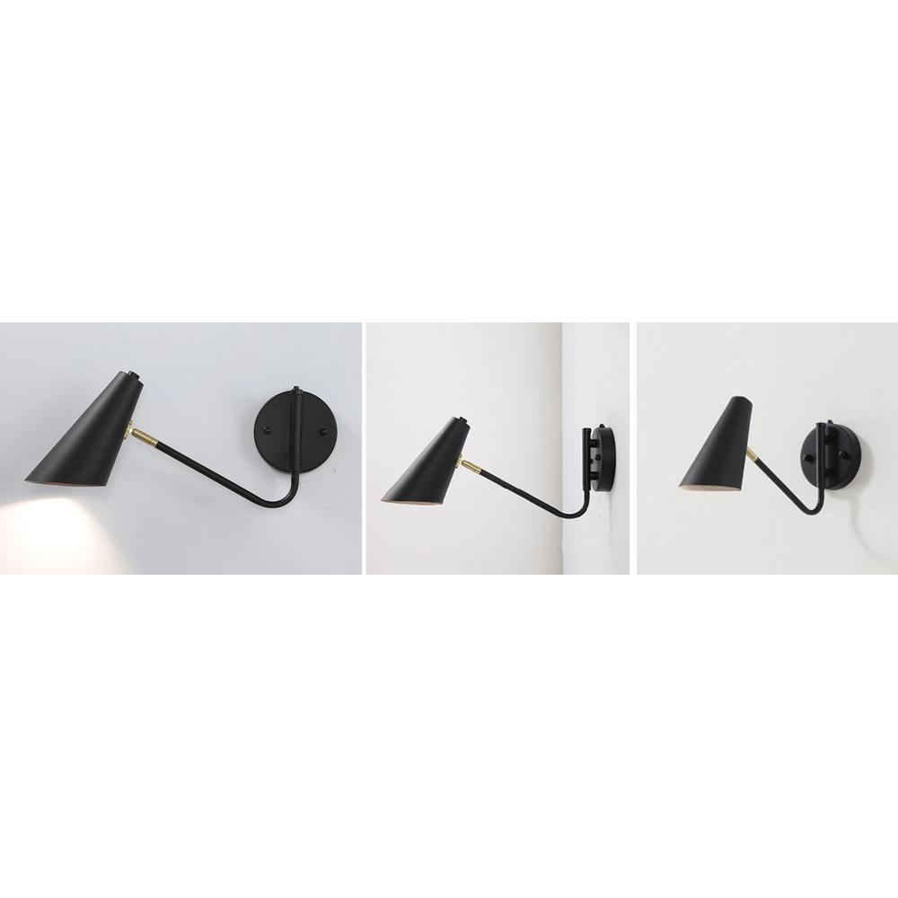 Wandlampe APP1139-1W black GOLD