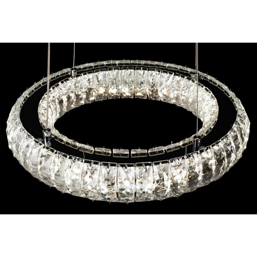 Crystal LED-Deckenleuchte APP1040-CP + Fernbedienung