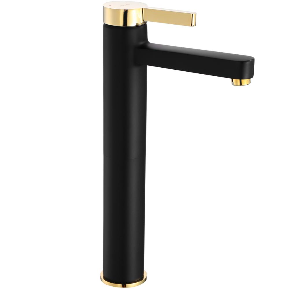 Bathroom faucet REA Polo Black Gold High