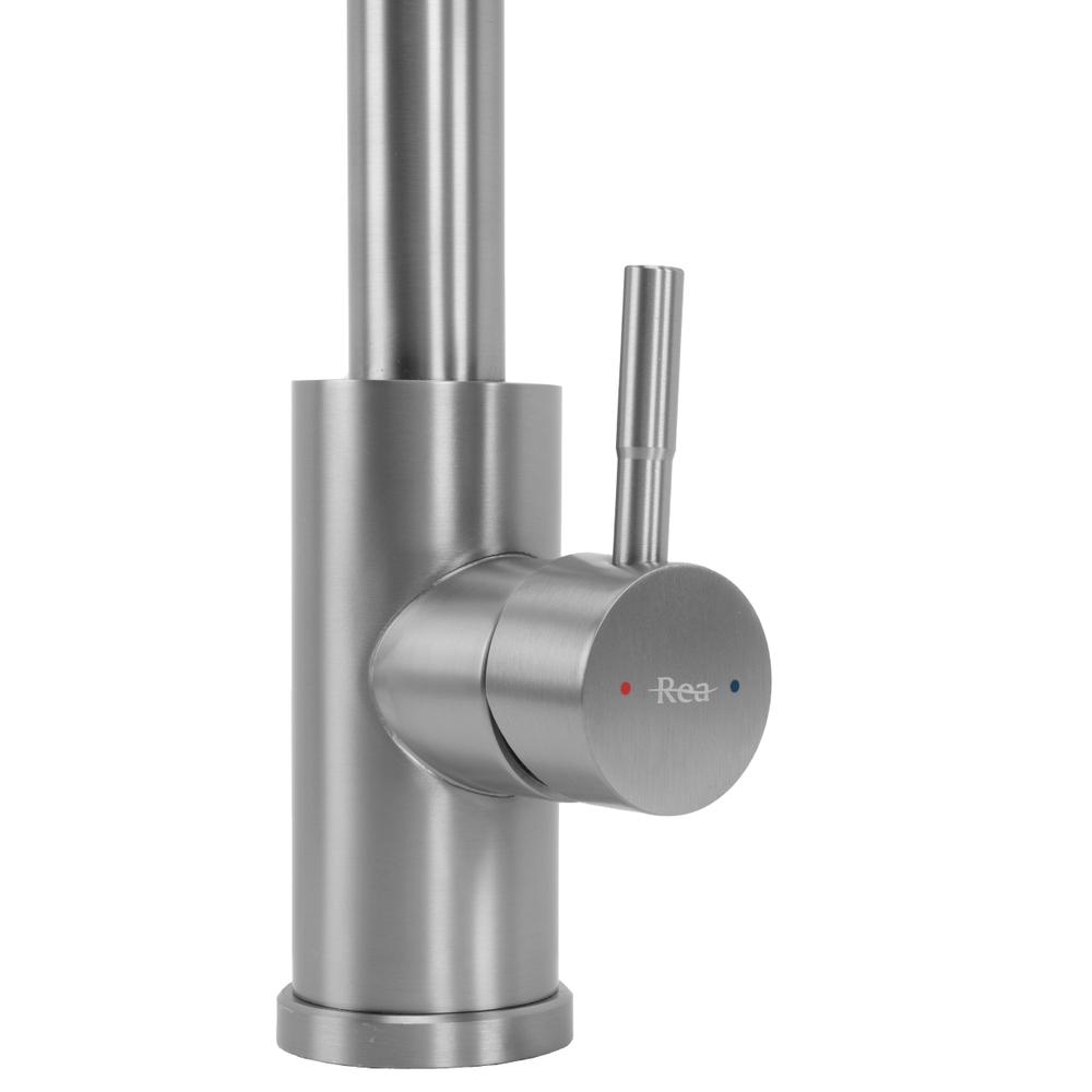 Keukenkraan REA CROSS Brush Steel