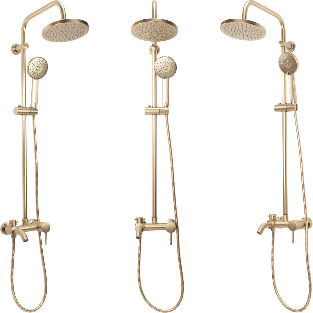 Kit de douche Rea Luis Gold Brush