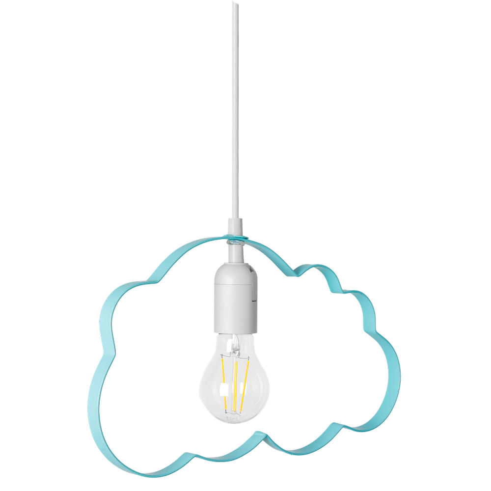 Hängelampe Cloud light blue