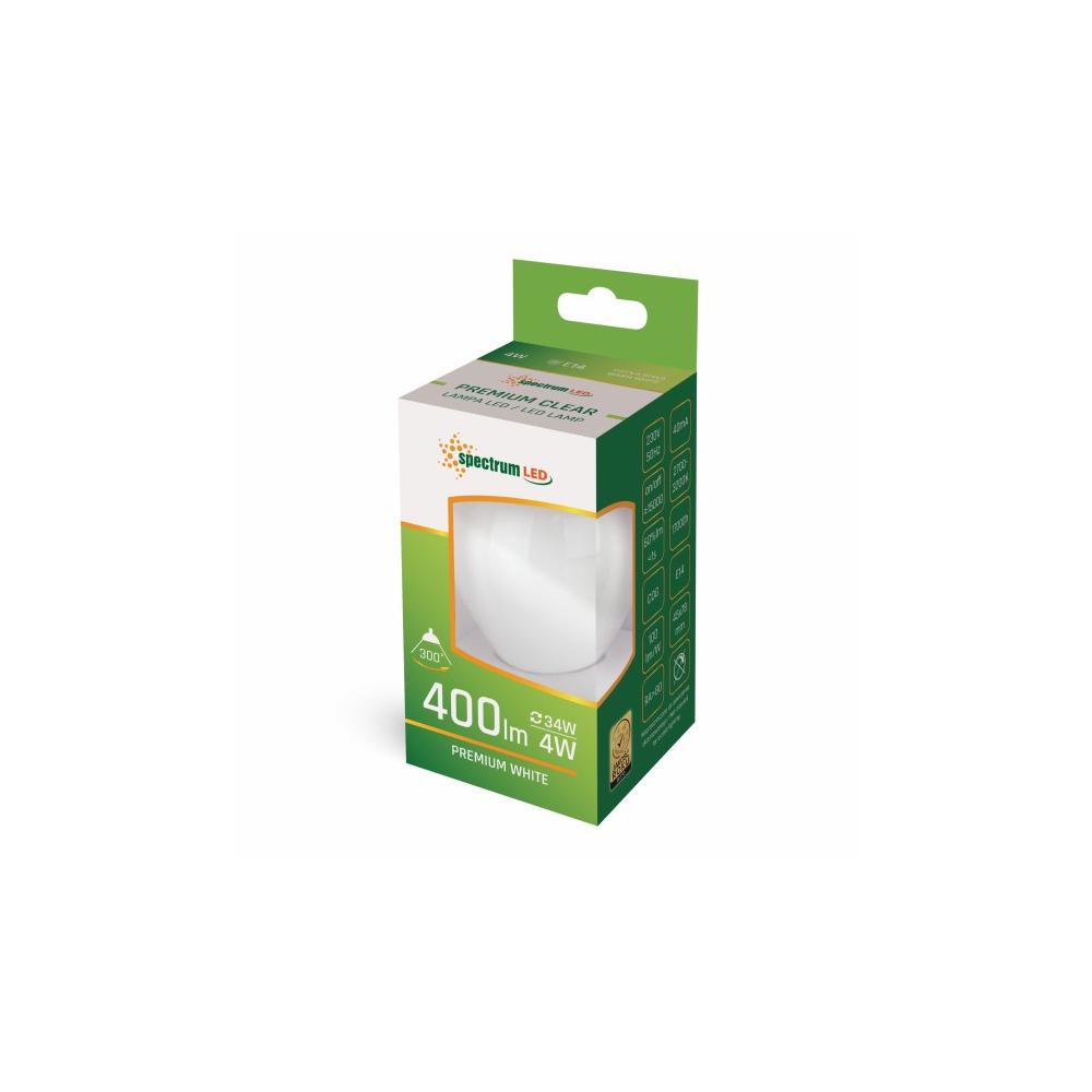 Крушка LED E-27 4W 230V COG WW WOJ+14074