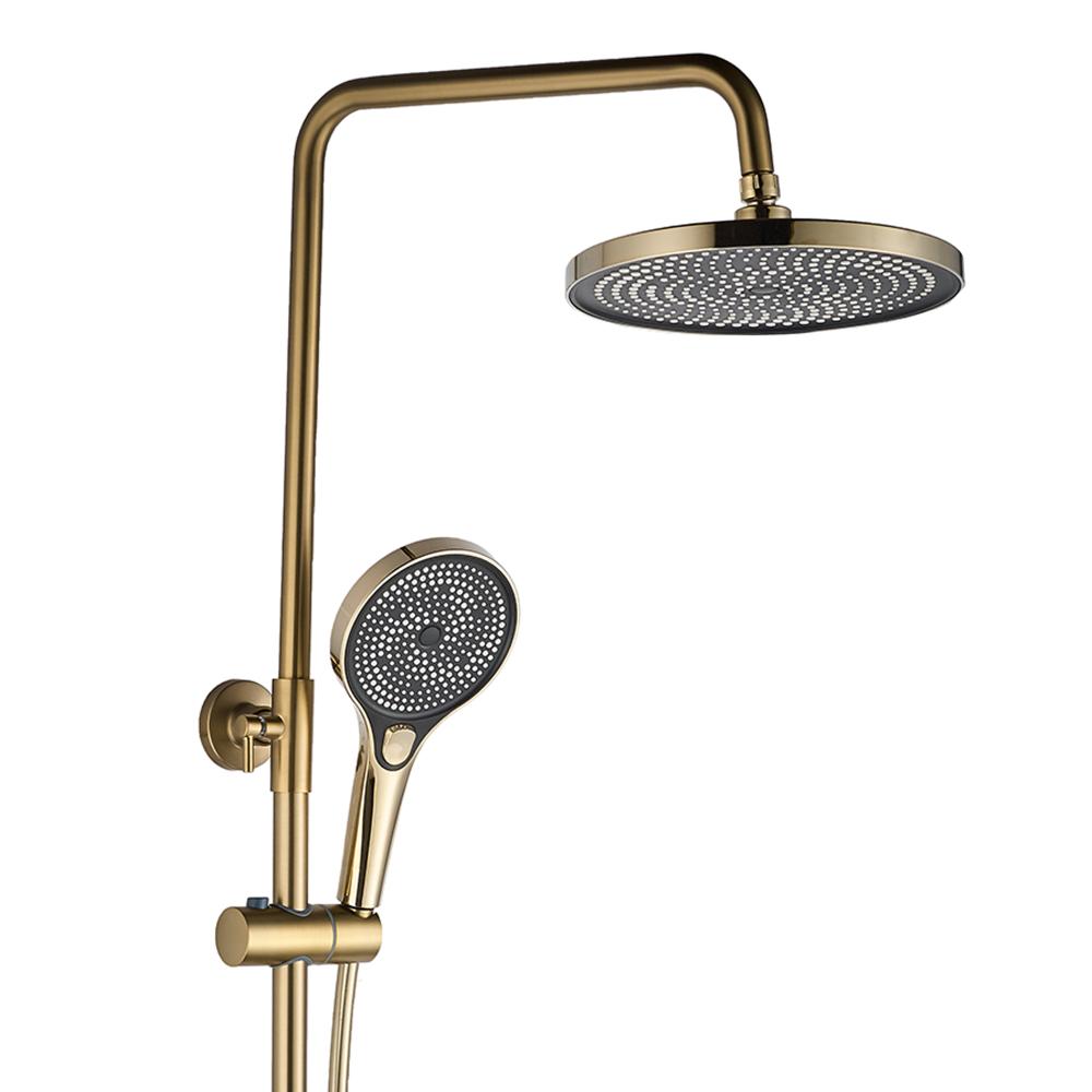 Tuš set REA REBEL GOLD BRUSH