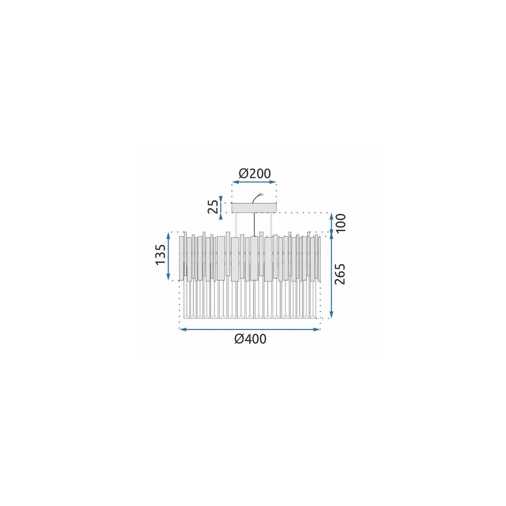 Lampe APP1481-1C Black