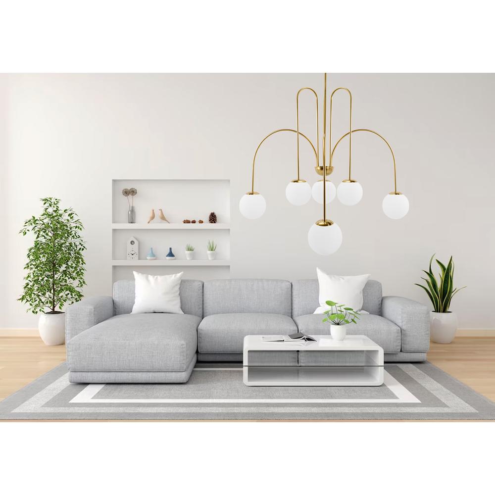 Deckenleuchte Gold APP1584-6CP