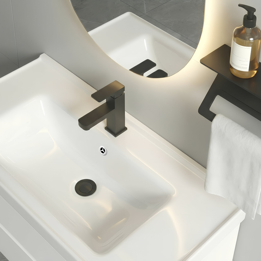 Conjunto de muebles de baño con lavabo Toledo 60cm White