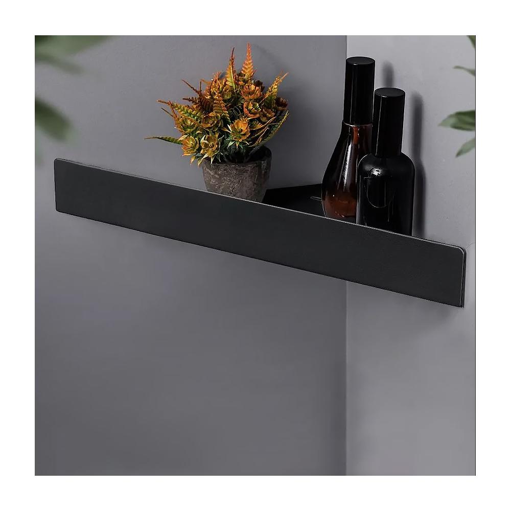 Bathroom shelf SF07 black matt