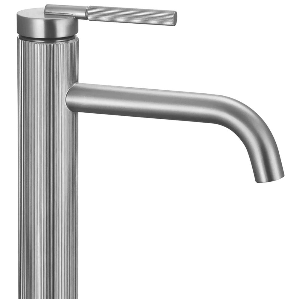 Βρύση νιπτήρα REA Argon Brush Nickel high