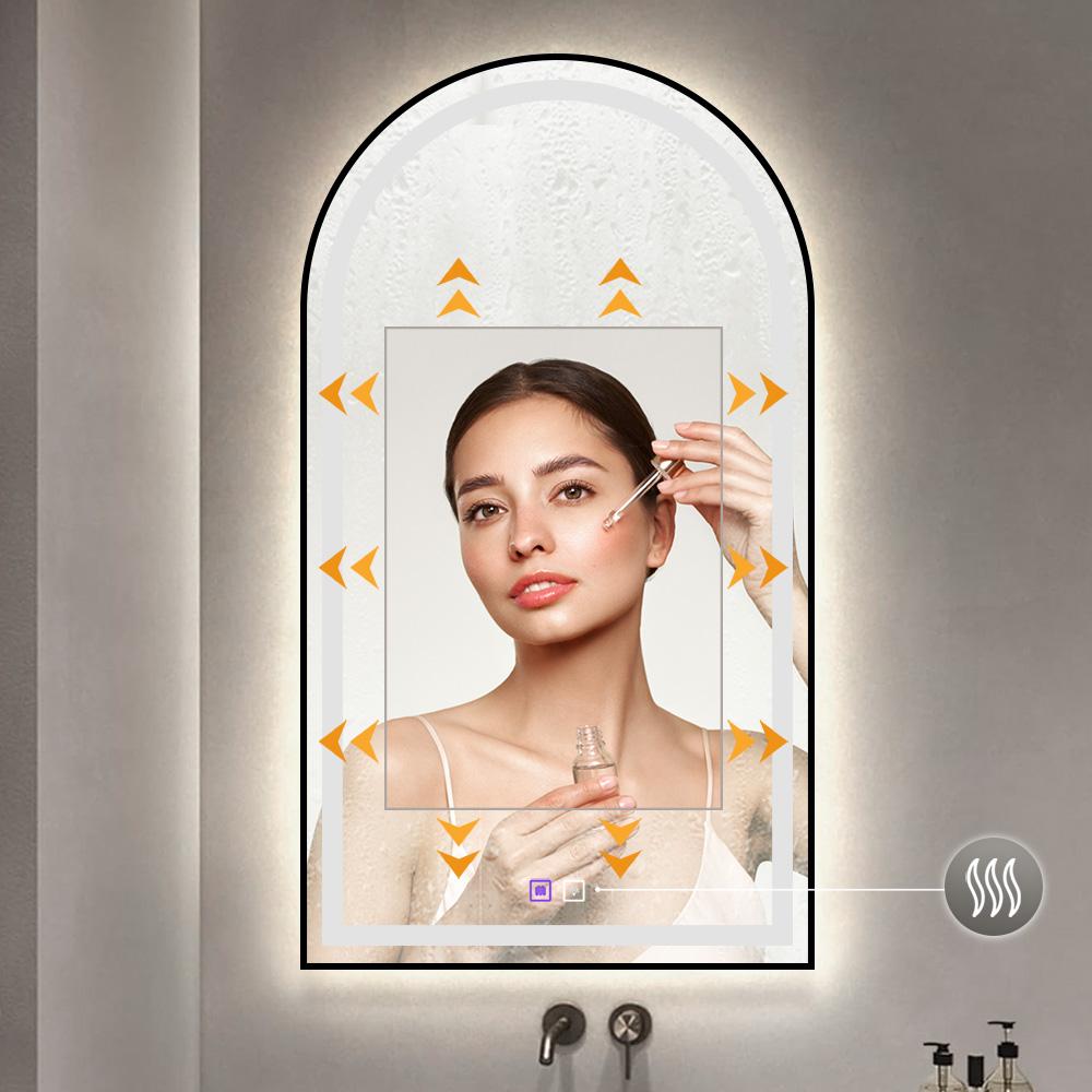 Espejo LED 60x100cm DASH BLACK