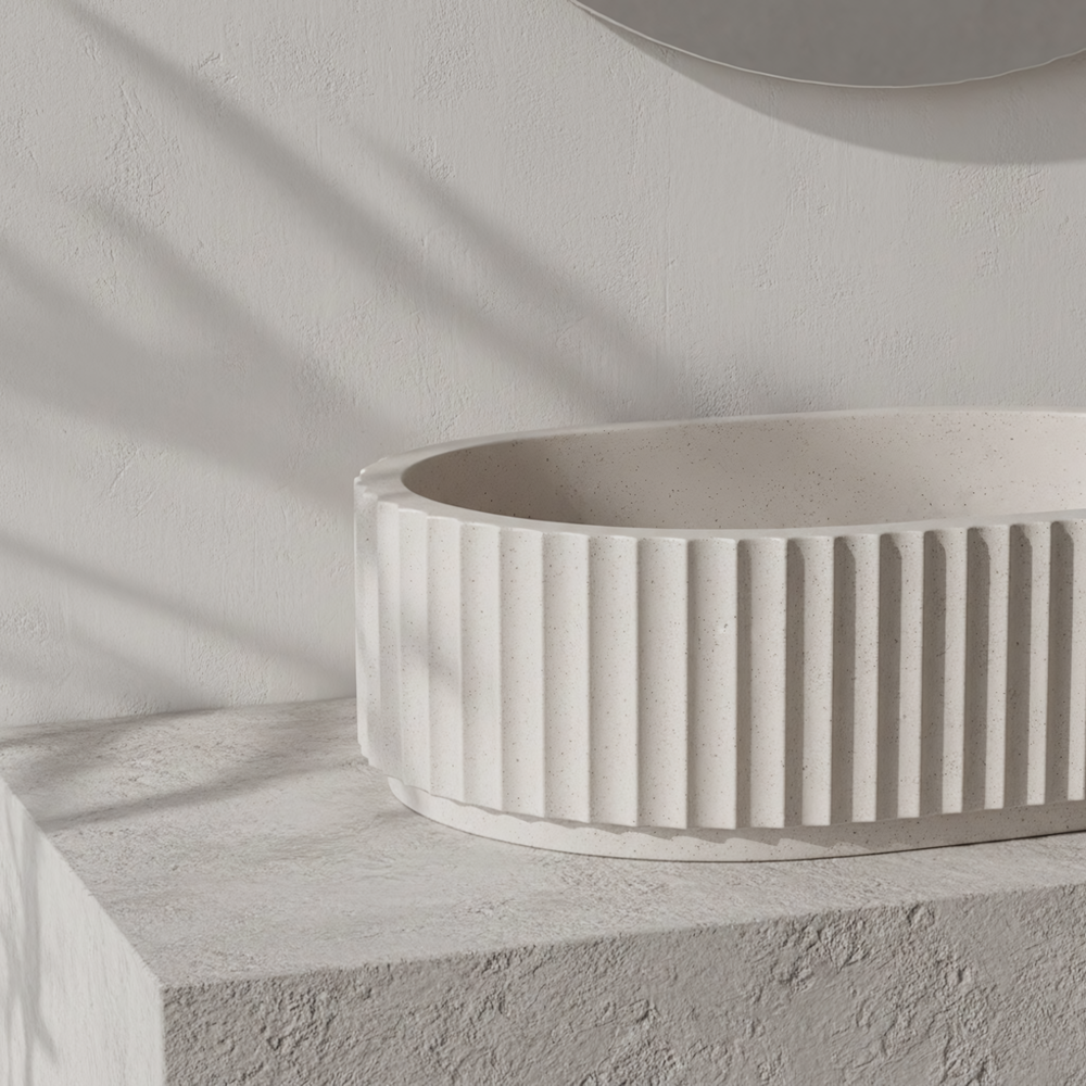 Countertop Basin Rea Margaret Beige