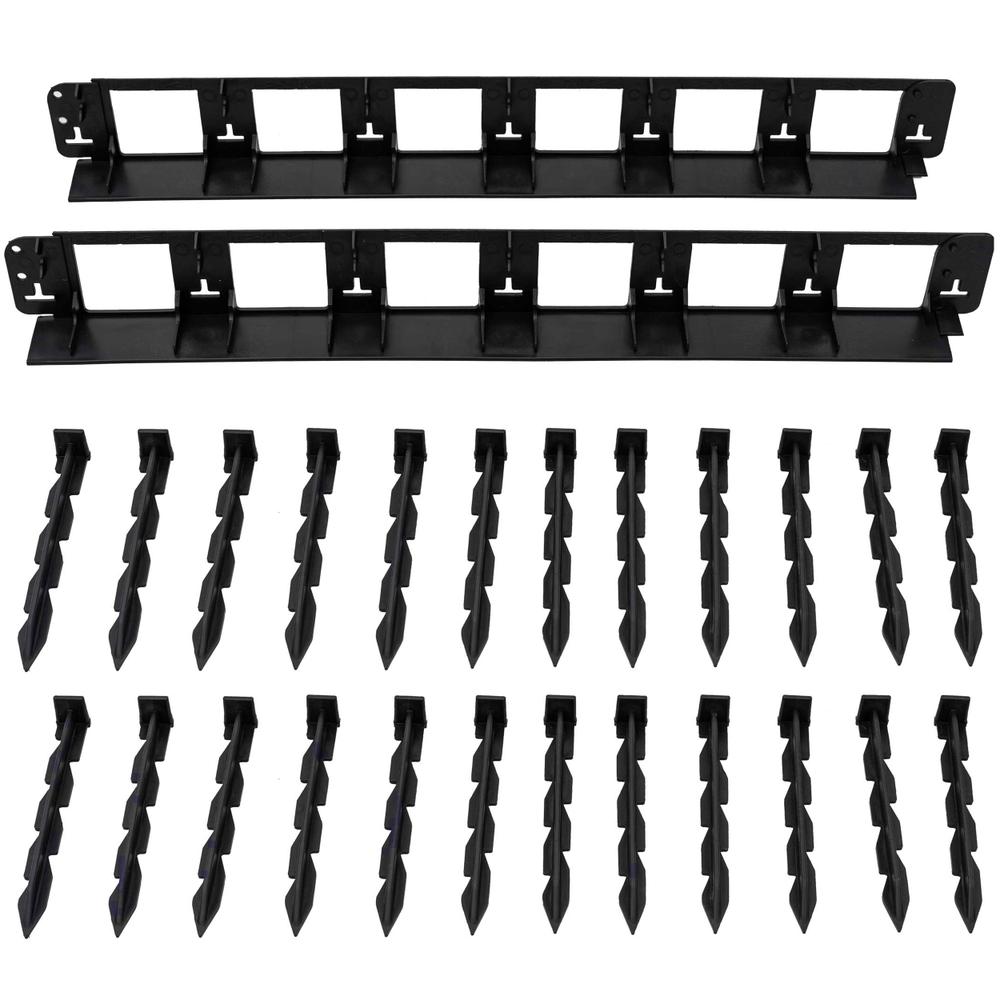 Obrzeże trawnikowe 436cm 8szt. + kotwy 24szt. HD 7101