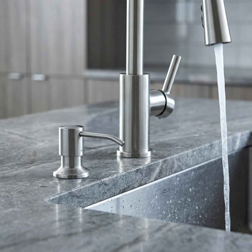 Дозатор жидкости для кухонной мойки Rea LON Brush Nickel