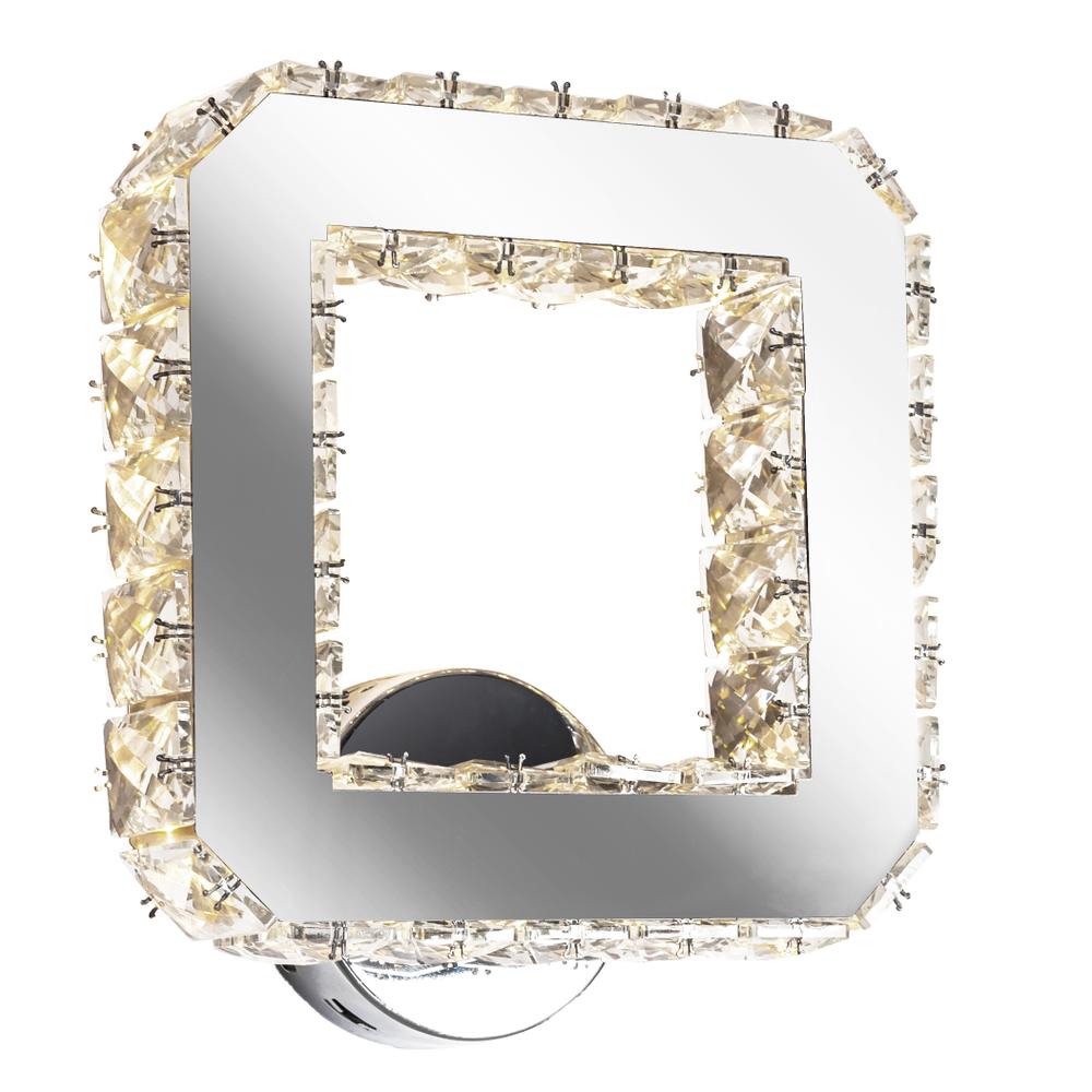 Wandlampe Kristall led quadrat APP415-W APP416-W