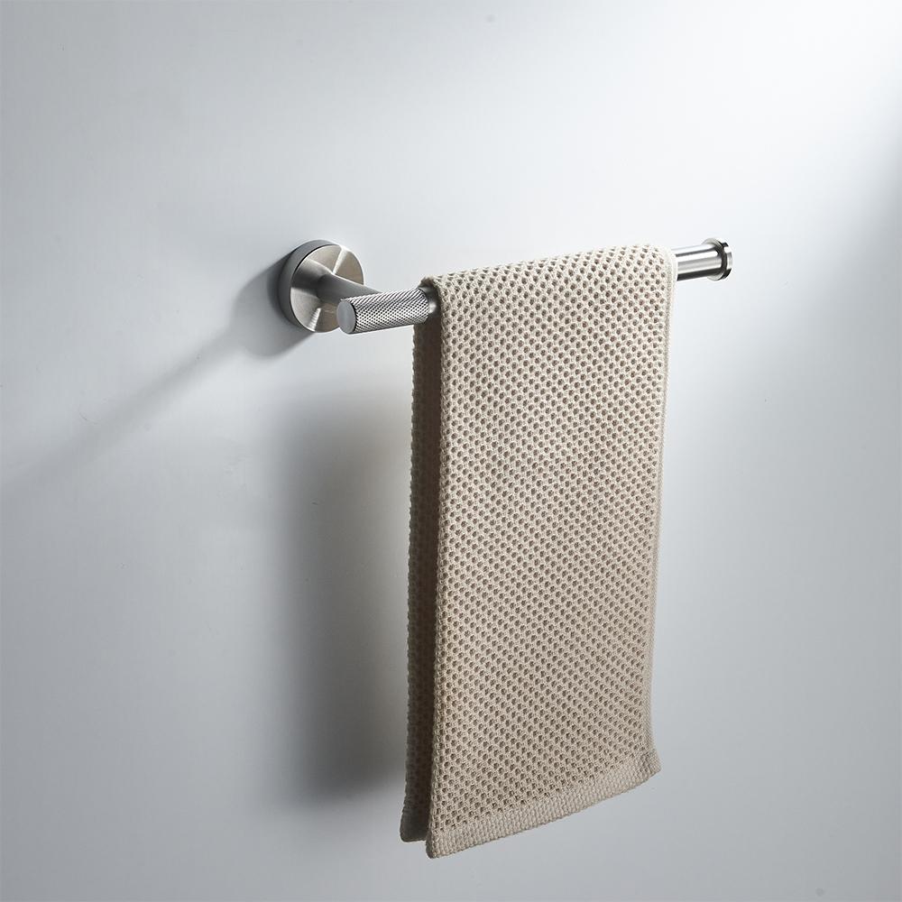 Bathroom hanger 6610a Modern Brush Nickle