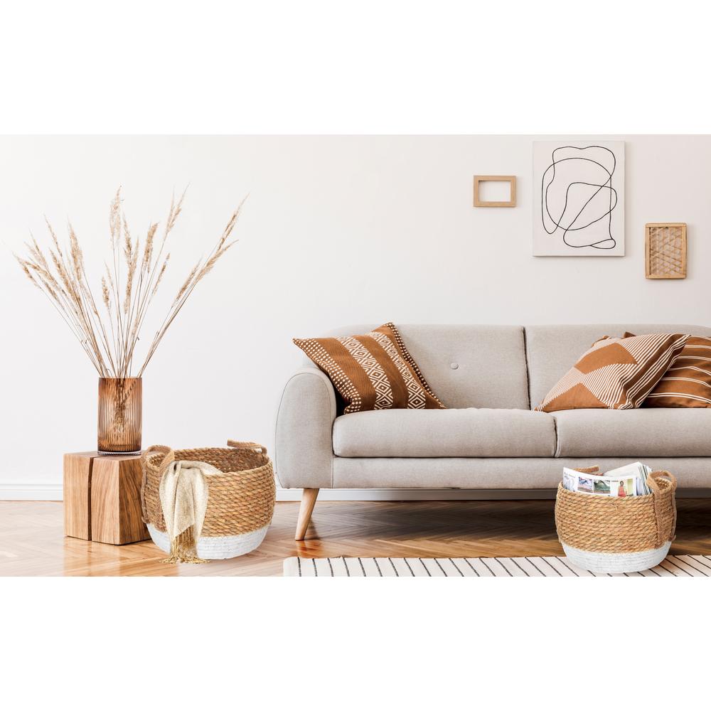 Zestaw 2szt Koszy Naturalnych BOHO YT21B-34