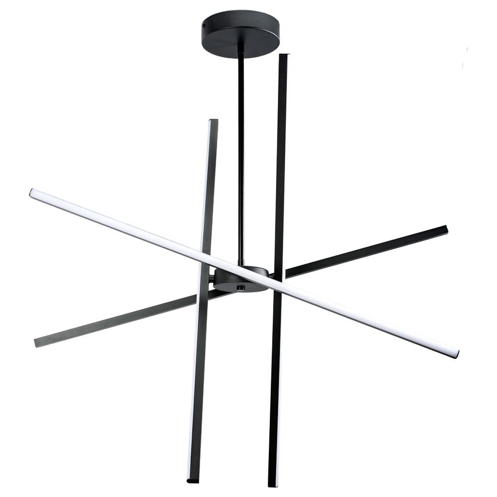 Lampa sufitowa LED APP1929-CP Czarna