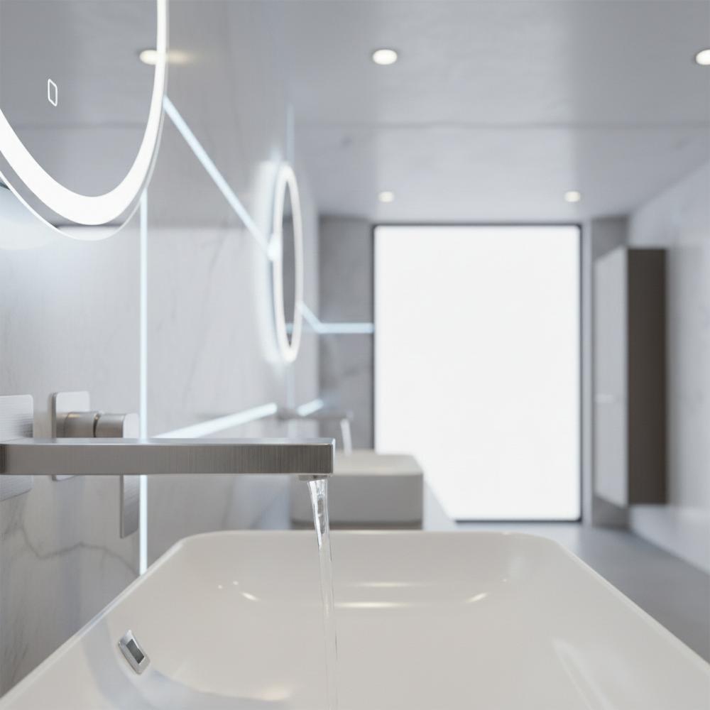 ROBINET ENCASTRÉ REA Arlo Brush Nickel