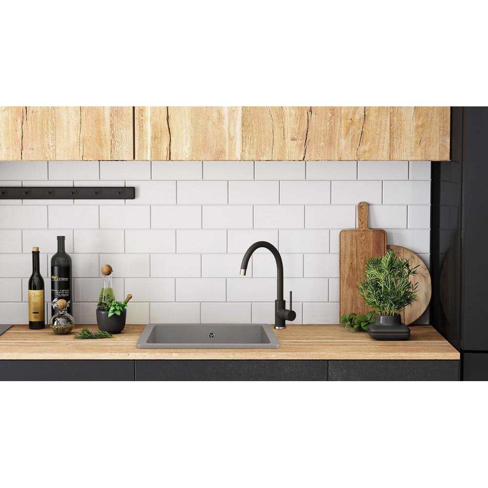 Kухонная мойка Nels grey