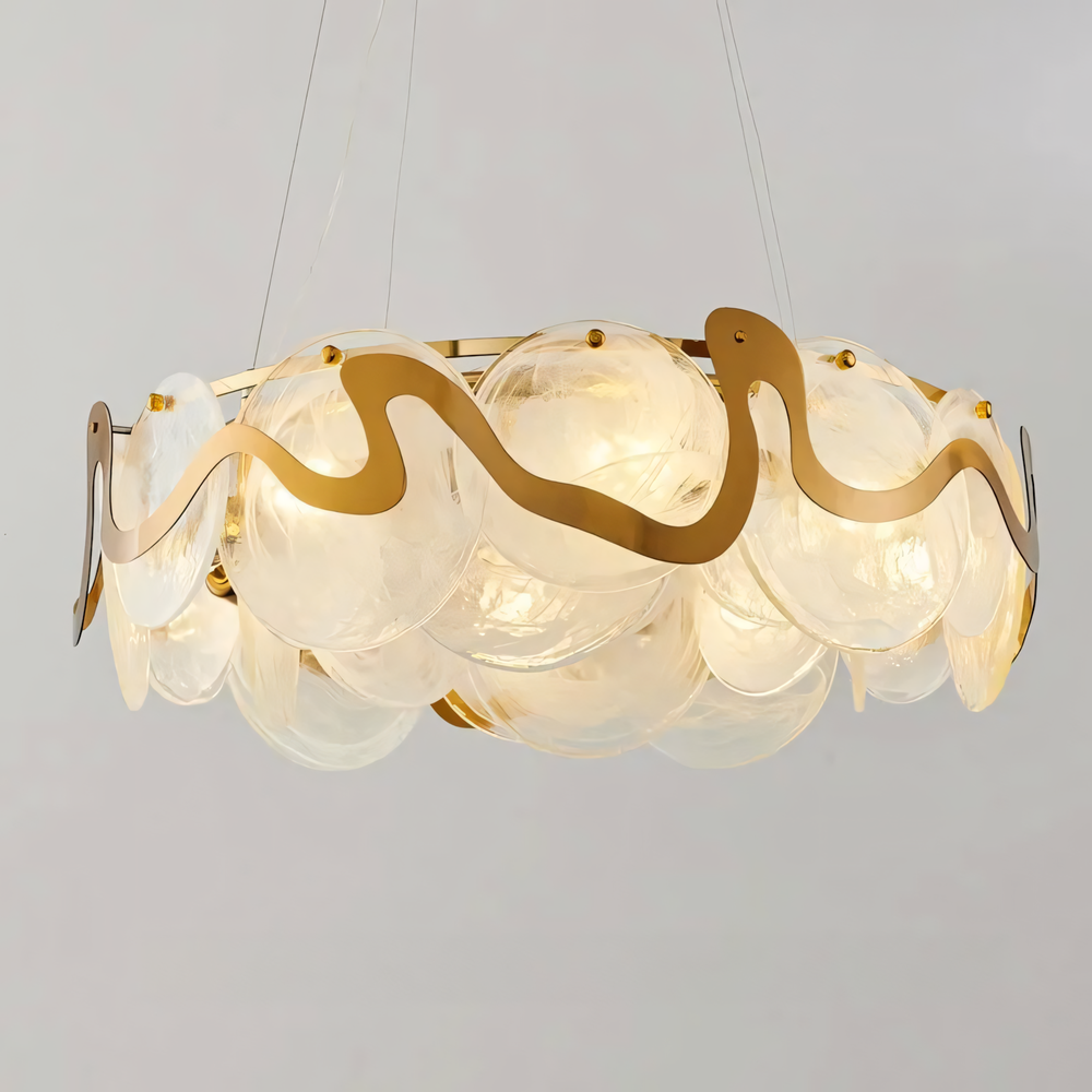 Люстра APP1544-8CP Brush Gold