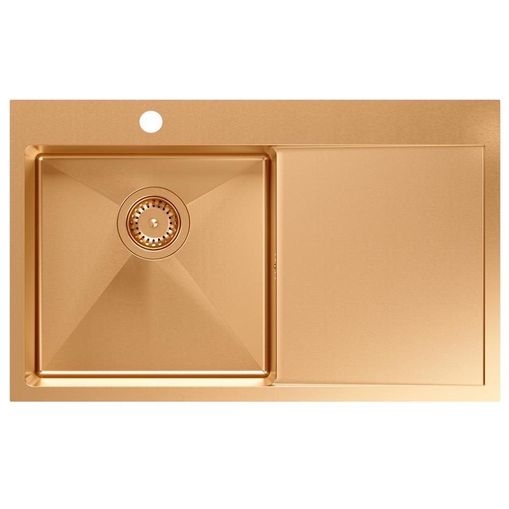 Стальная мойка для кухни RUSSEL 111 Copper